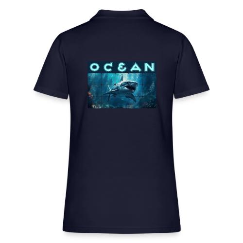Ocean: Predator's Domain - Women's Pique Polo Shirt