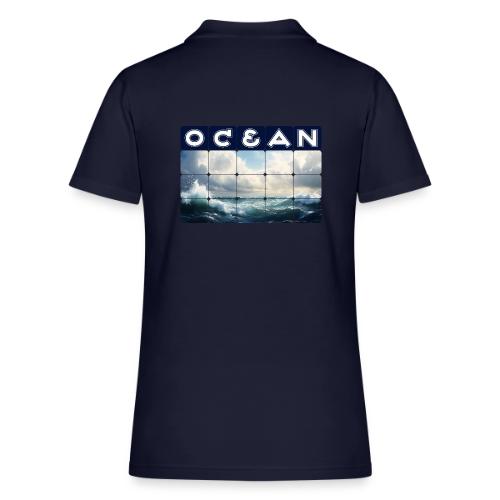 Ocean: Waves of Fury - Women's Pique Polo Shirt
