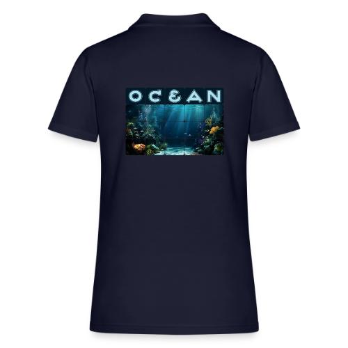 Ocean: Rainbow Reef Life - Women's Pique Polo Shirt