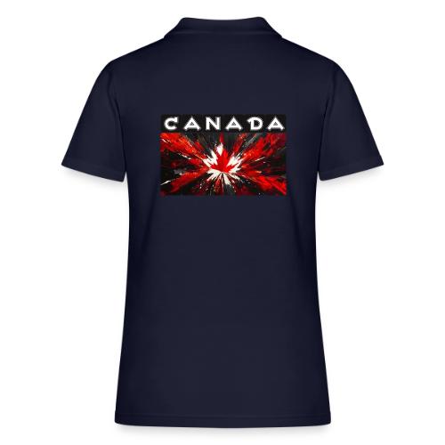 Canada Splash - Women's Pique Polo Shirt