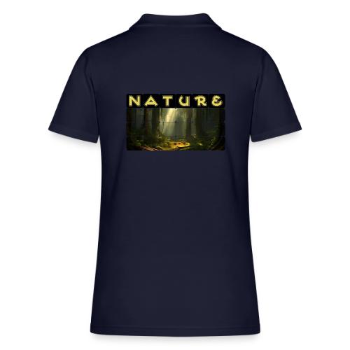 Nature: Sunlit Canopy - Women's Pique Polo Shirt