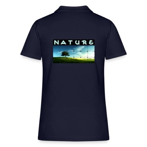 Nature: Solitary Strength - Women's Pique Polo Shirt