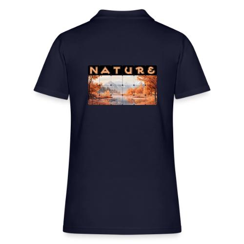 Nature: Autumn Glow - Women's Pique Polo Shirt