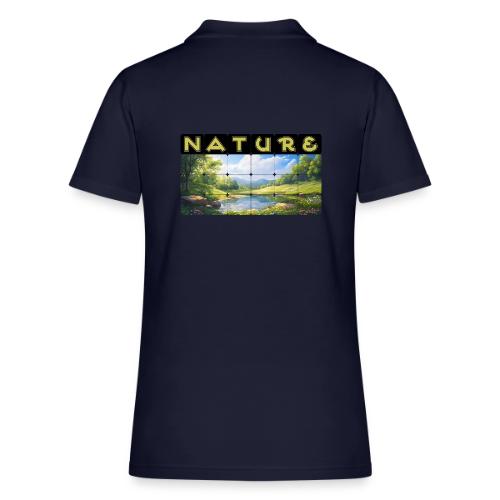 Nature: Springtime Serenity - Women's Pique Polo Shirt