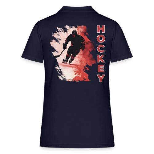 Hockey Fire - Women's Pique Polo Shirt