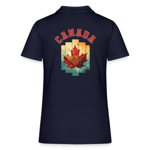 Canada’s Artistic Emblem - Women's Pique Polo Shirt