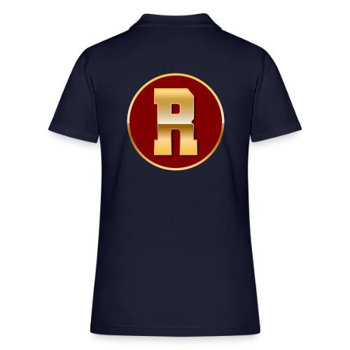 Letter R – Capital Varsity Alphabet Monogram - Women's Pique Polo Shirt