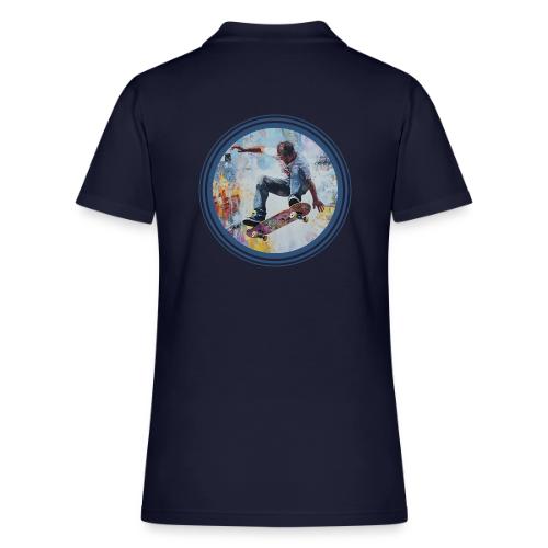 Skateboarding Universe - Women's Pique Polo Shirt