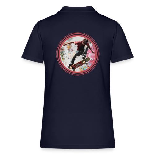 Skateboarding Soul - Women's Pique Polo Shirt