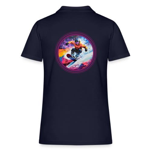 Snowboarding Spirit - Women's Pique Polo Shirt