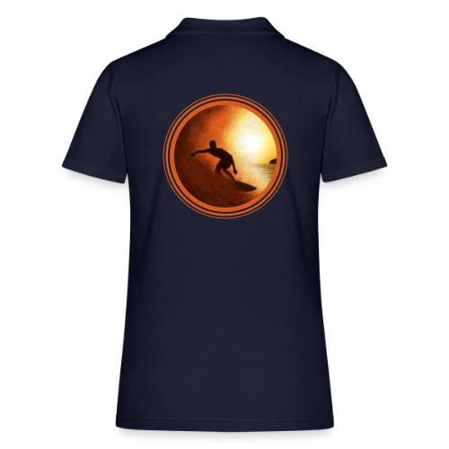 Surfing Vibes - Women's Pique Polo Shirt