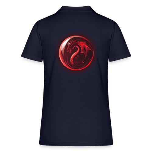 Dragon Orb - Women's Pique Polo Shirt