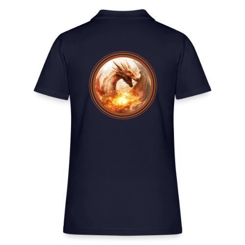 Dragon's Wrath - Women's Pique Polo Shirt