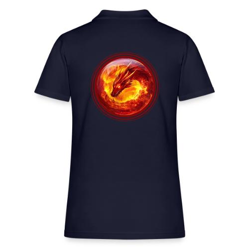 Dragon Blaze - Women's Pique Polo Shirt