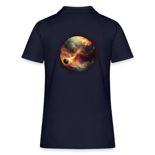 The Painted Planets - Women's Pique Polo Shirt