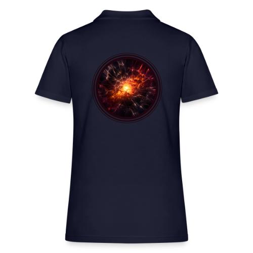 Supernova: Stellar Burst - Women's Pique Polo Shirt