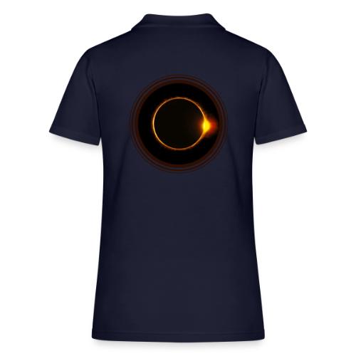 Solar Eclipse - Women's Pique Polo Shirt