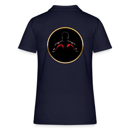 Boxing: Gold Core Muscle - Women's Pique Polo Shirt