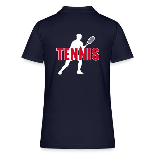 Red Court Tennis - Women's Pique Polo Shirt