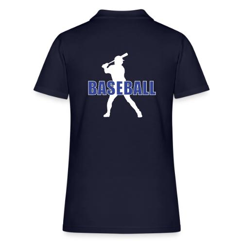 Classic Baseball Swing - Women's Pique Polo Shirt