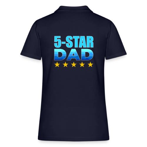 Five Stars Dad - Women's Pique Polo Shirt