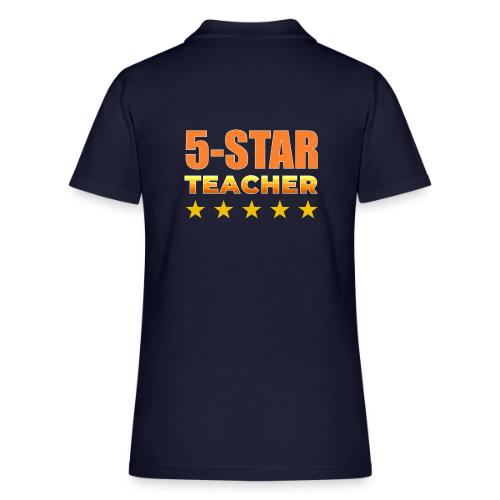 Five-Star Teacher - Women's Pique Polo Shirt