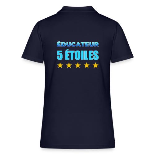 Éducateur 5 Étoiles - Women's Pique Polo Shirt