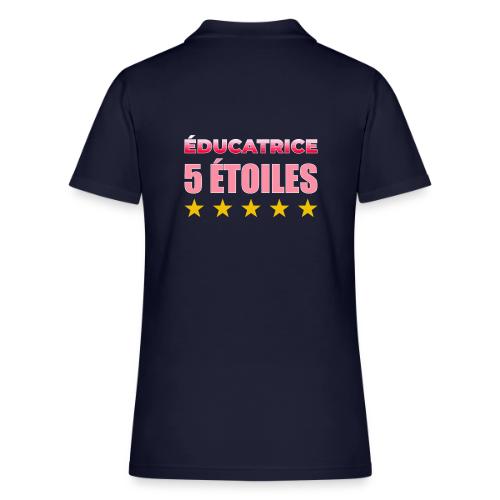 Éducatrice 5 Étoiles - Women's Pique Polo Shirt