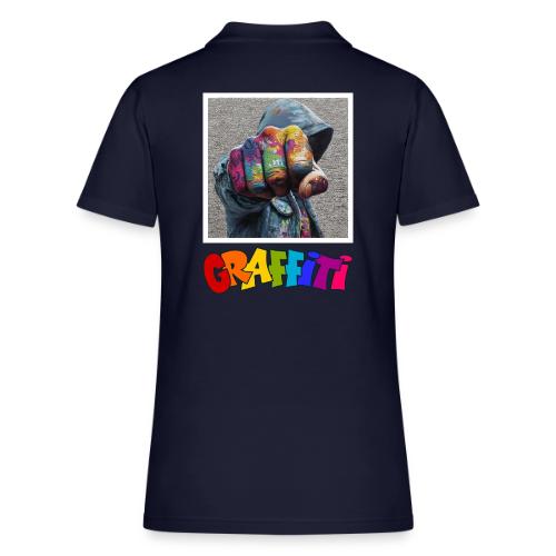 Graffiti: Urban Expression - Women's Pique Polo Shirt