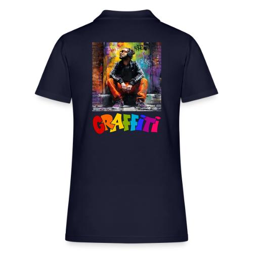 Graffiti: Urban Art - Women's Pique Polo Shirt