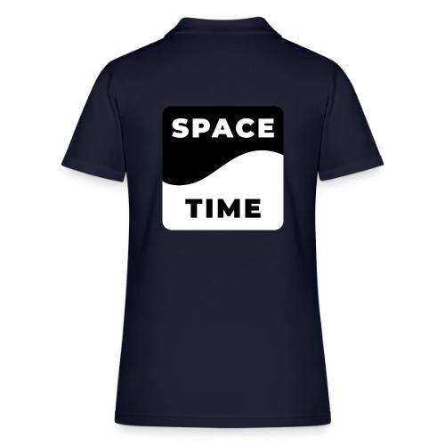 Space-time: Warped Reality - Women's Pique Polo Shirt