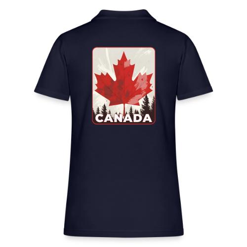 Echoes of Canada - Women's Pique Polo Shirt