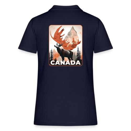 Canada Wild Spirit - Women's Pique Polo Shirt