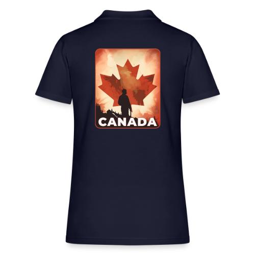 Canada Stands Tall - Women's Pique Polo Shirt
