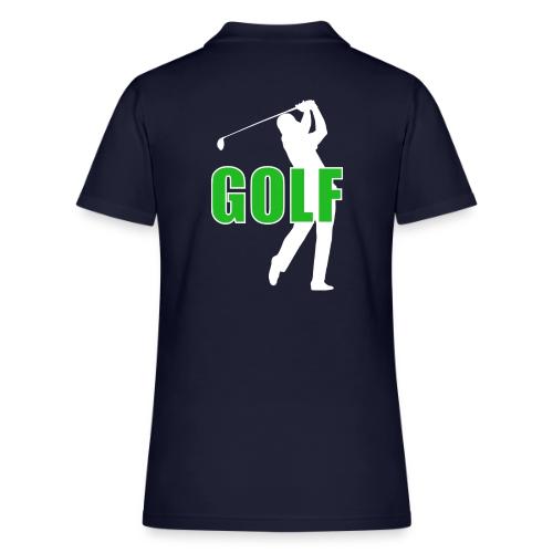 Golf: Classic Golf Motion - Women's Pique Polo Shirt