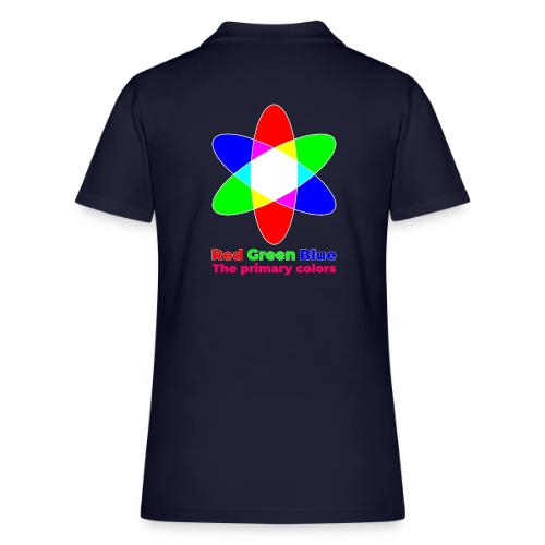 Primary colors: RGB Origins - Women's Pique Polo Shirt