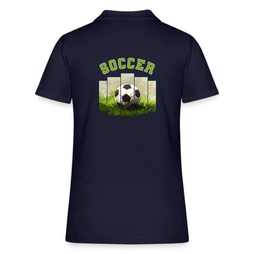 Soccer Focus - Women's Pique Polo Shirt