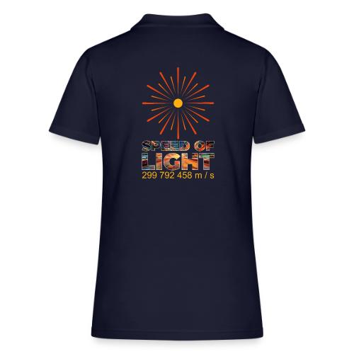 Speed of light - Women's Pique Polo Shirt