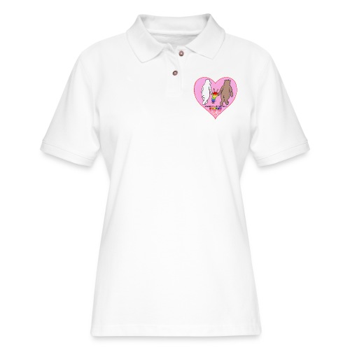Sundaes in the Park With Sprinkles - Women's Pique Polo Shirt