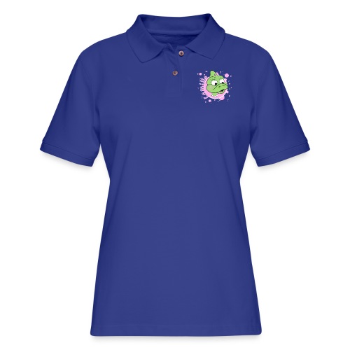Camille spreadshirt design 01 png - Women's Pique Polo Shirt