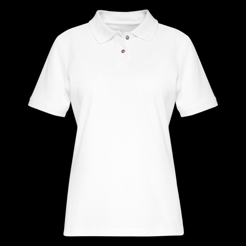 White Divine Frequency - Women's Pique Polo Shirt