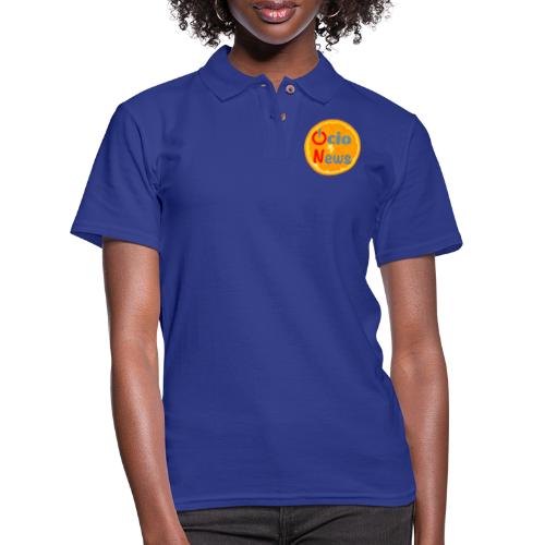 OcioNews - Orange - Women's Pique Polo Shirt