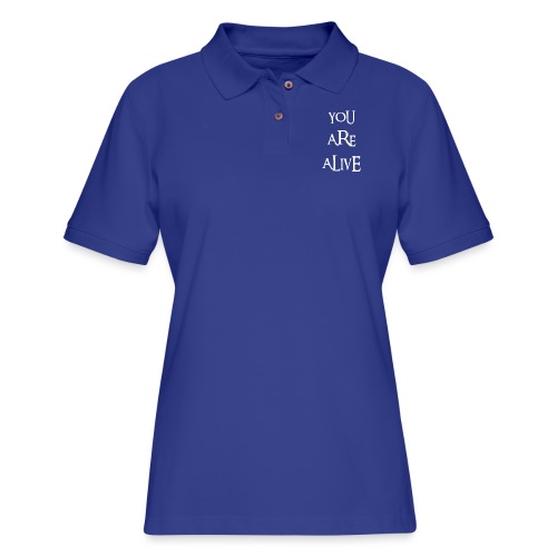 Alive - Women's - Women's Pique Polo Shirt