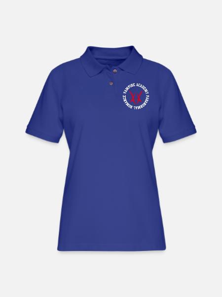 Vampire academy - Women's Pique Polo Shirt - royal blue - Front