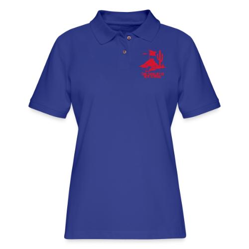The Cavalry is Not Coming - Red - Women's Pique Polo Shirt
