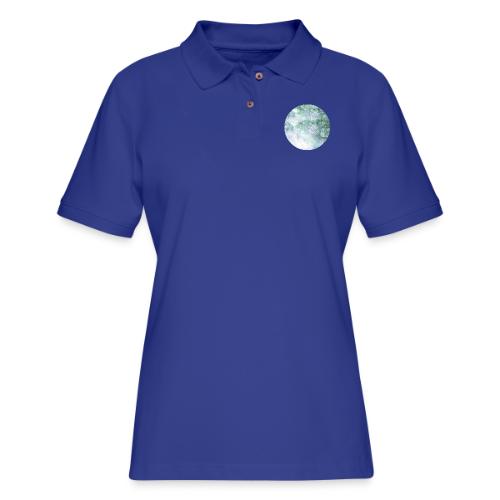 Mint Sky - Women's Pique Polo Shirt