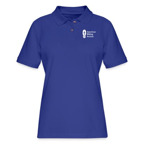 American Hiking Society Logo - Women's Pique Polo Shirt