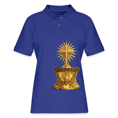 Wisdom is Heaven - Women's Pique Polo Shirt