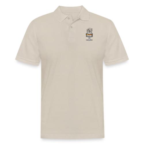 World time clock Berlin - Men's Pique Polo Shirt