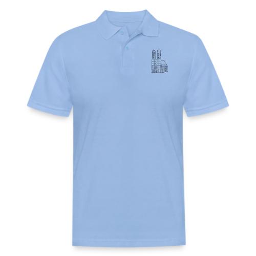 Munich Frauenkirche - Men's Pique Polo Shirt